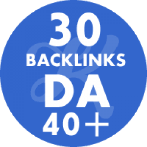 30 Backlinks em site DA40+