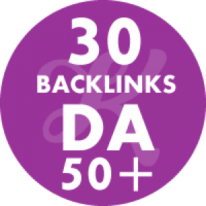 30 Backlinks em site DA50+