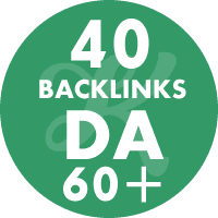 40 Backlinks em site DA60+